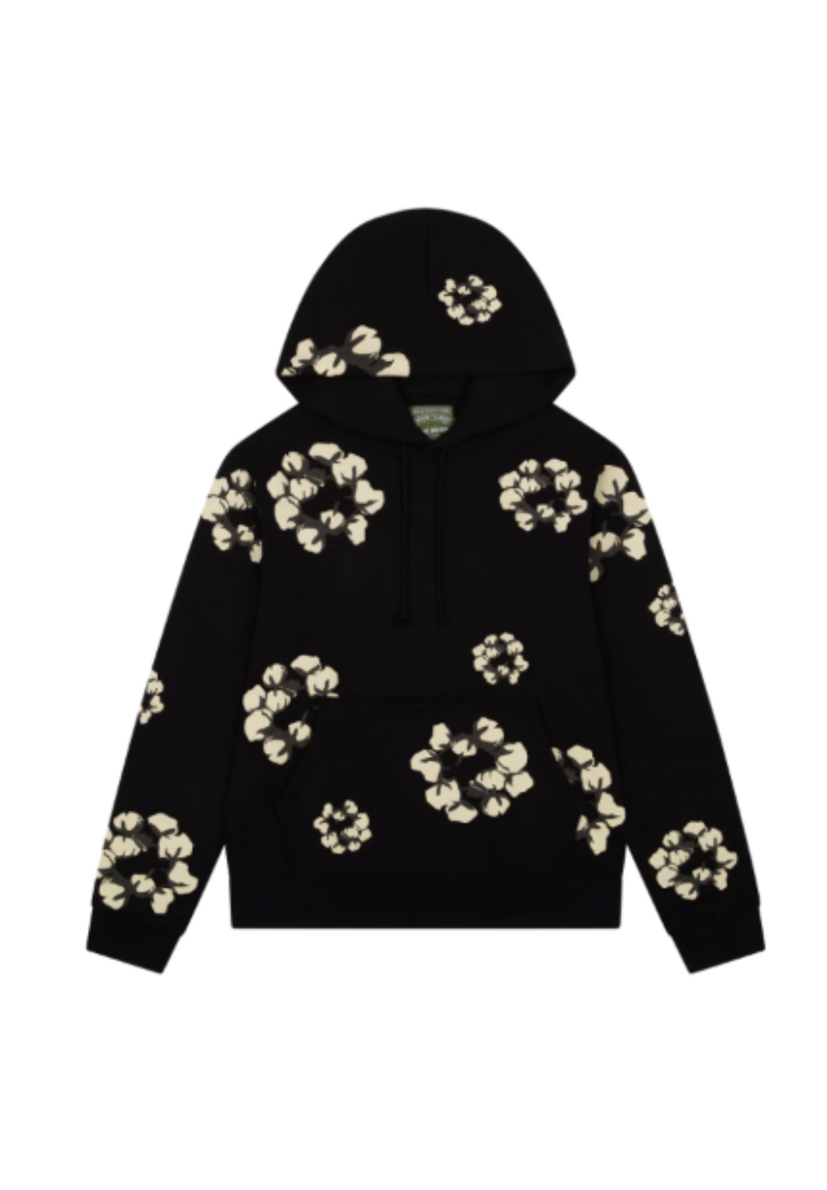 Cactus Tears Wreath Hoodie Black