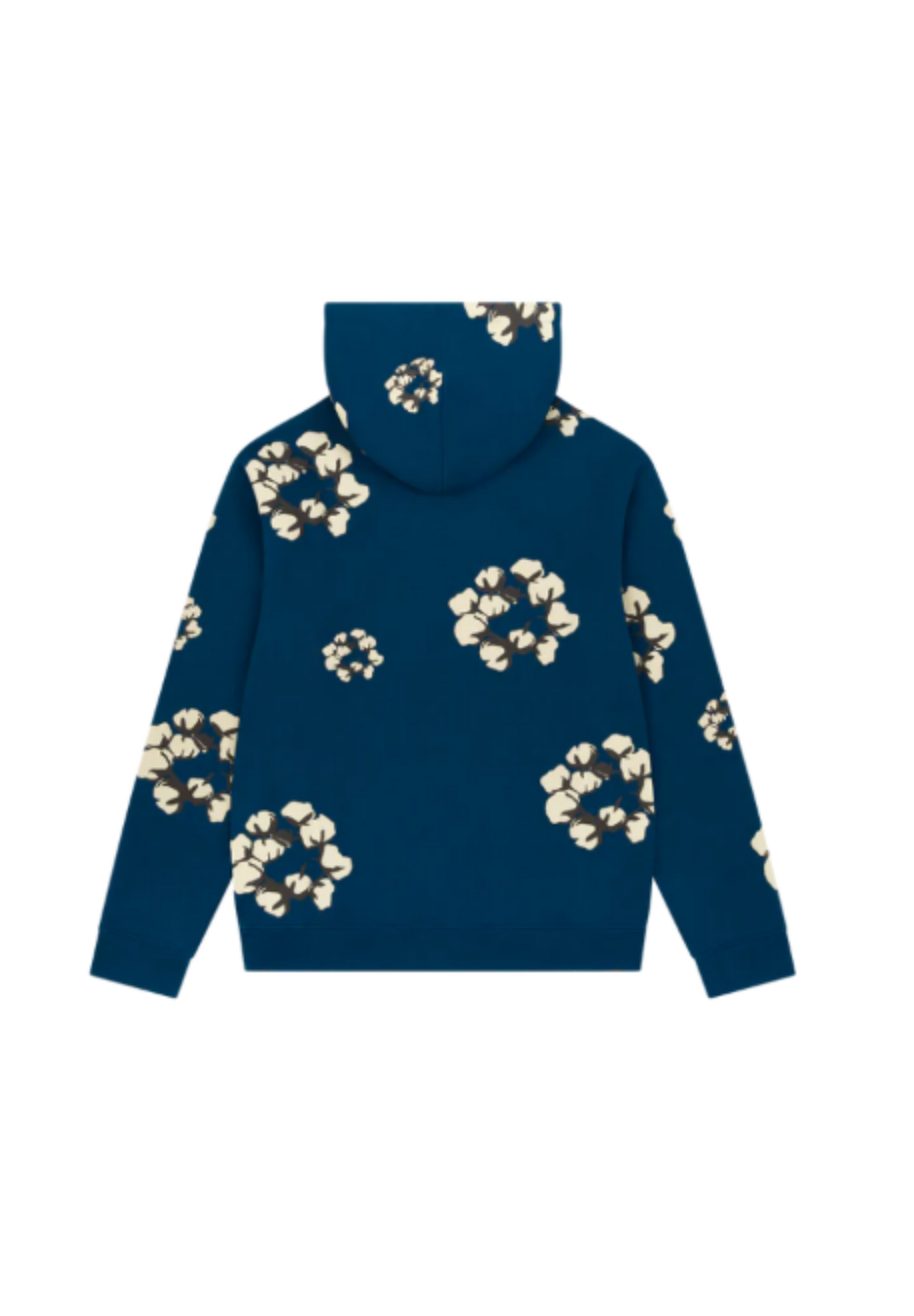 Cactus Tears Wreath Hoodie Navy