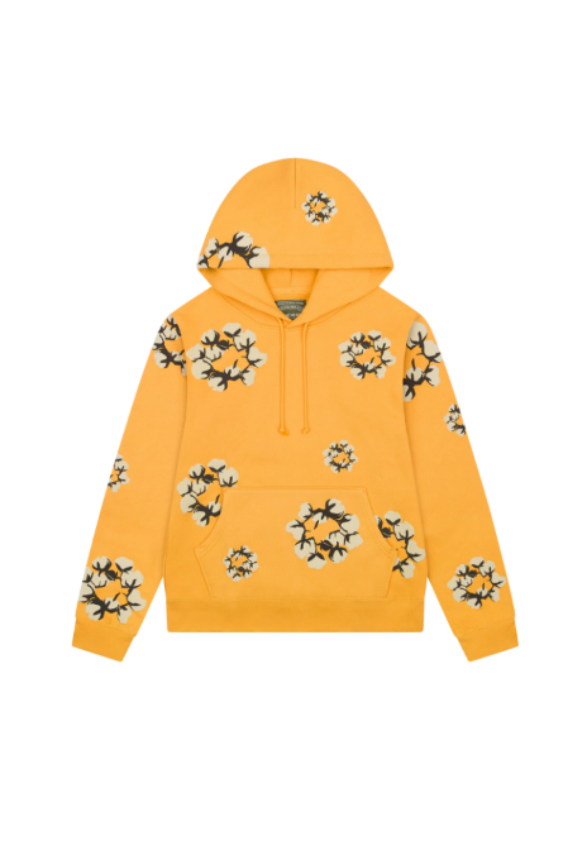 Cactus Tears Wreath Hoodie Yellow